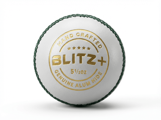 SVB Blitz+(Blitz Plus) Leather Cricket Ball – 4-Piece, 156g, Durable Practice & Club Play
