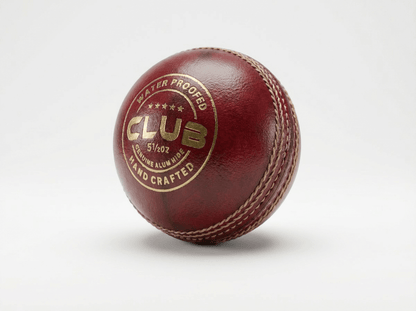 SVB Club premium red leather cricket ball top quality alum hide