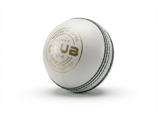 SVB Club Leather Cricket Ball – 4-Piece, 156g, Hand-Stitched, Tournament Grade